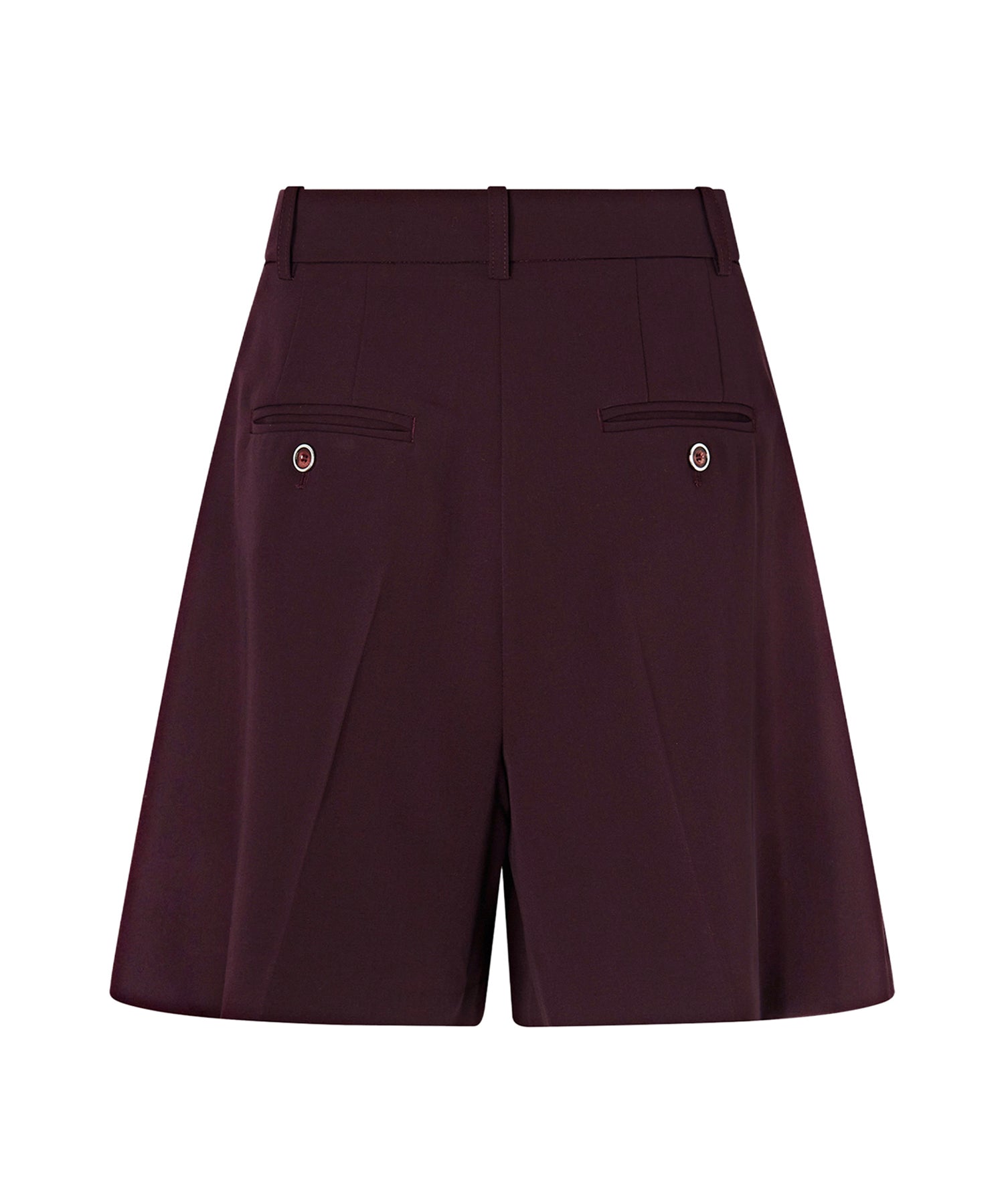 Shorts sartoriali svasati 107289 A18ERR7 PINKO 