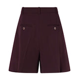 Shorts sartoriali svasati 107289 A18ERR7 PINKO 