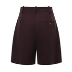 Shorts sartoriali svasati 107289 A18ERR7 PINKO 
