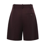 Shorts sartoriali svasati 107289 A18ERR7 PINKO 
