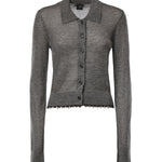 Cardigan cropped in misto lana 107331 A3IQI76 PINKO 