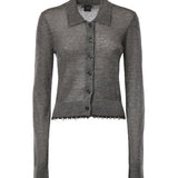 Cardigan cropped in misto lana 107331 A3IQI76 PINKO 