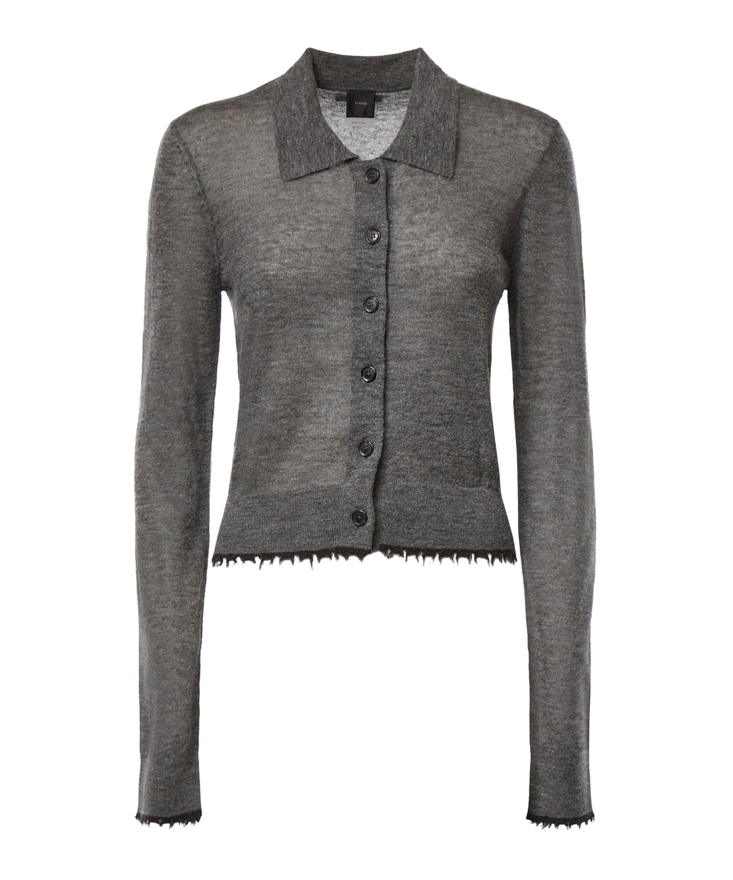 Cardigan cropped in misto lana 107331 A3IQI76 PINKO 