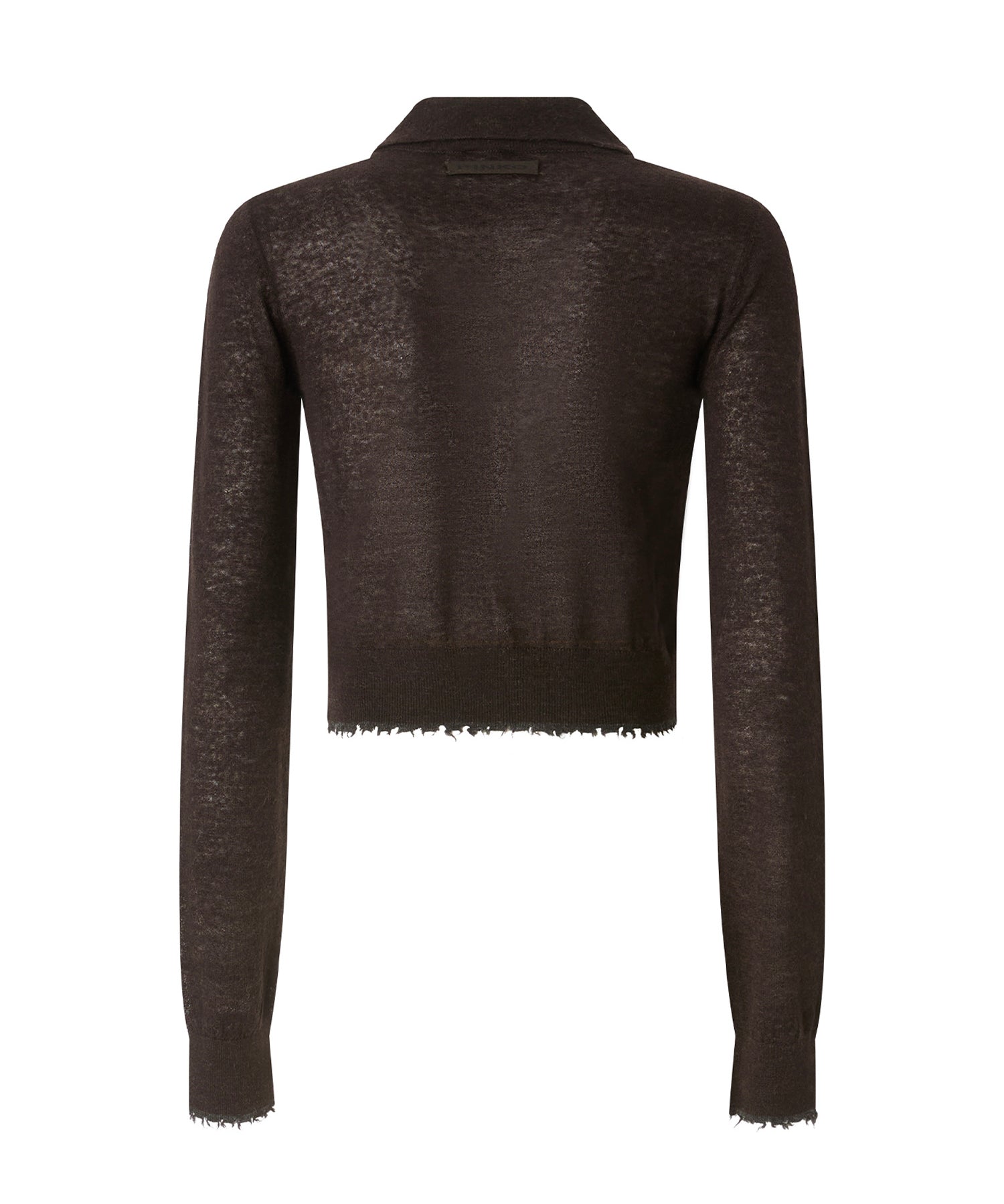 Cardigan cropped in misto lana 107331 A3IQM05 PINKO 