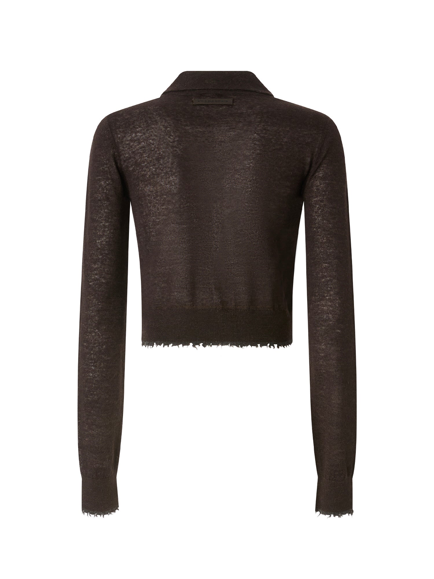Cardigan cropped in misto lana 107331 A3IQM05 PINKO 