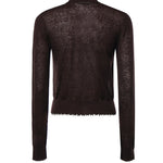 Cardigan cropped in misto lana 107331 A3IQM05 PINKO 