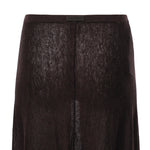 Gonna lunga in lana merino e alpaca 107333 A3IQM05 PINKO 