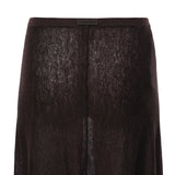 Gonna lunga in lana merino e alpaca 107333 A3IQM05 PINKO 