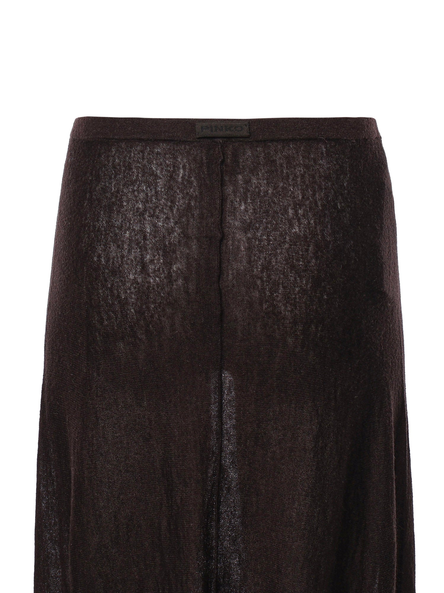 Gonna lunga in lana merino e alpaca 107333 A3IQM05 PINKO 