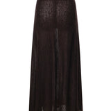 Gonna lunga in lana merino e alpaca 107333 A3IQM05 PINKO 