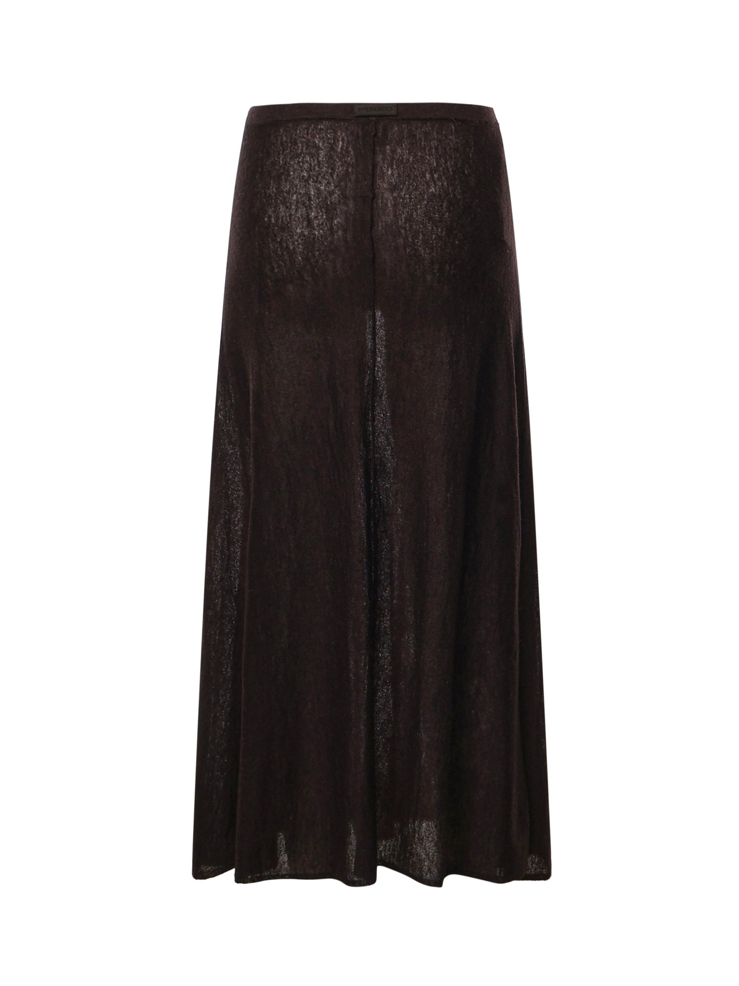 Gonna lunga in lana merino e alpaca 107333 A3IQM05 PINKO 