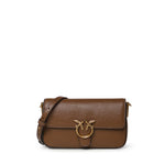 Borsa a tracolla Baby Love Bag One Slouchy in pelle 107344 A2JGM37Q PINKO 