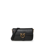 Borsa a tracolla Baby Love Bag One Slouchy in pelle 107344 A2JGZ99Q PINKO 