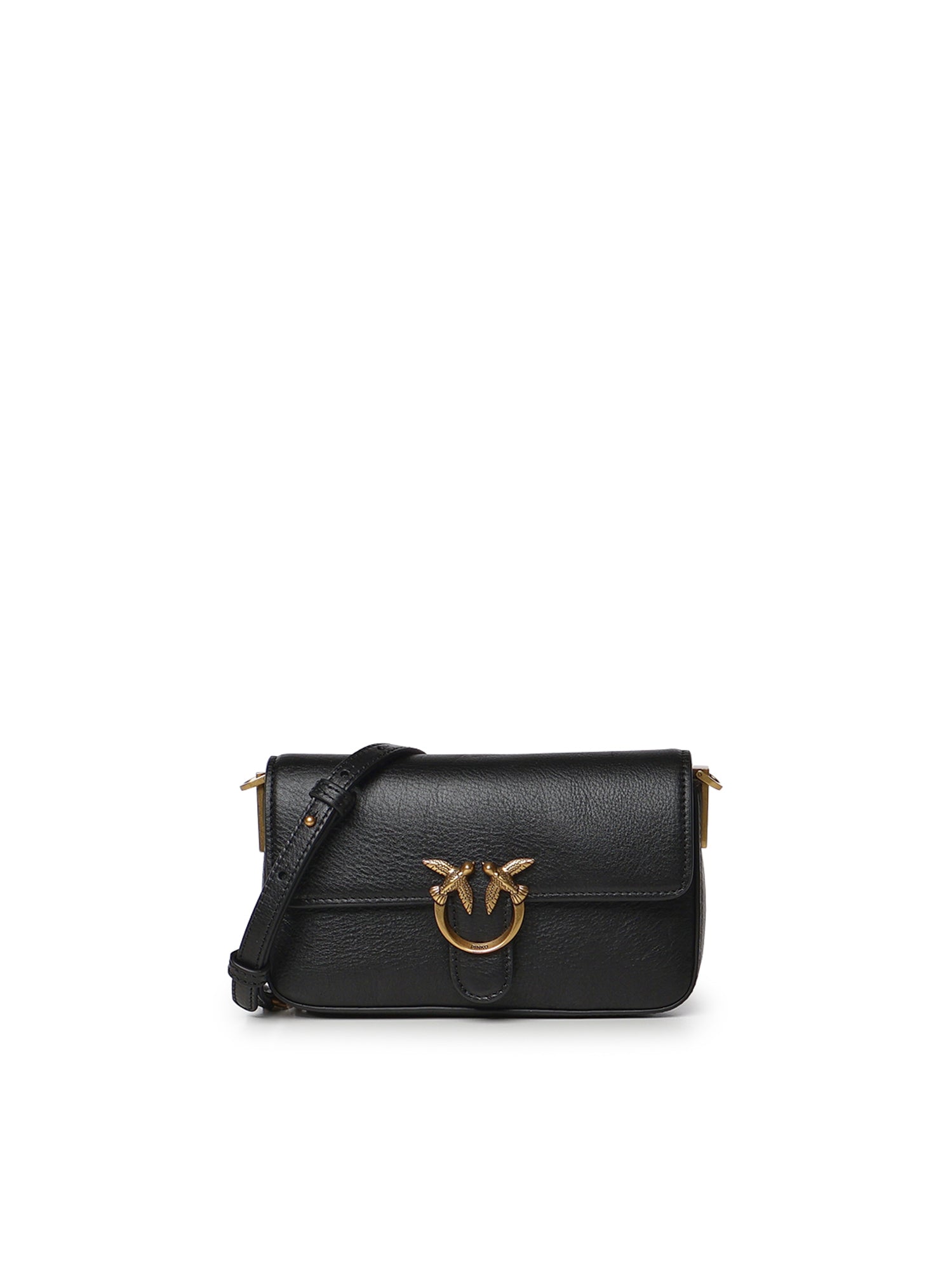 Borsa a tracolla Baby Love Bag One Slouchy in pelle 107344 A2JGZ99Q PINKO 