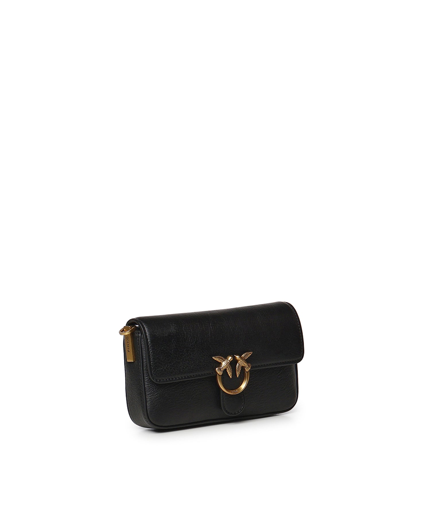 Borsa a tracolla Baby Love Bag One Slouchy in pelle 107344 A2JGZ99Q PINKO 