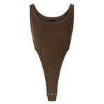 Body in misto viscosa a costine 107355 A3J0V59 PINKO 
