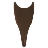 Body in misto viscosa a costine 107355 A3J0V59 PINKO 