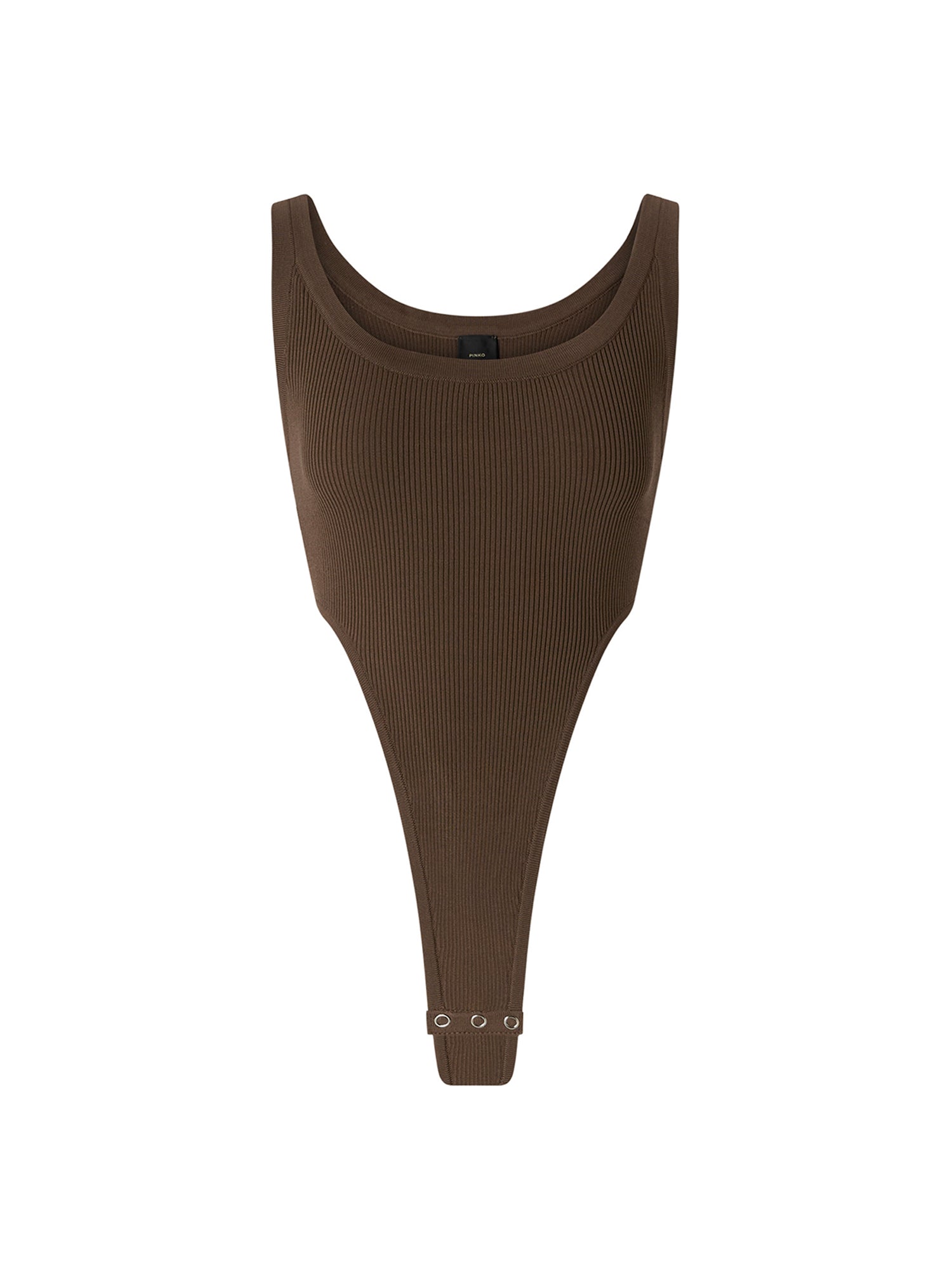 Body in misto viscosa a costine 107355 A3J0V59 PINKO 