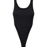 Body in misto viscosa a costine 107355 A3J0Z99 PINKO 