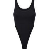 Body in misto viscosa a costine 107355 A3J0Z99 PINKO 