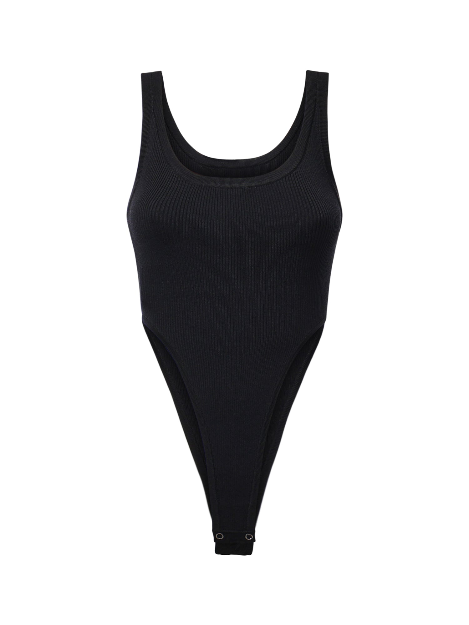 Body in misto viscosa a costine 107355 A3J0Z99 PINKO 