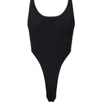 Body in misto viscosa a costine 107355 A3J0Z99 PINKO 