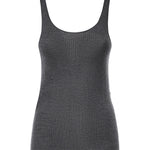 Canotta in lana a costine 107376 A3FYI76 PINKO 