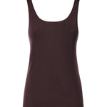 Canotta in lana a costine 107376 A3FYW63 PINKO 