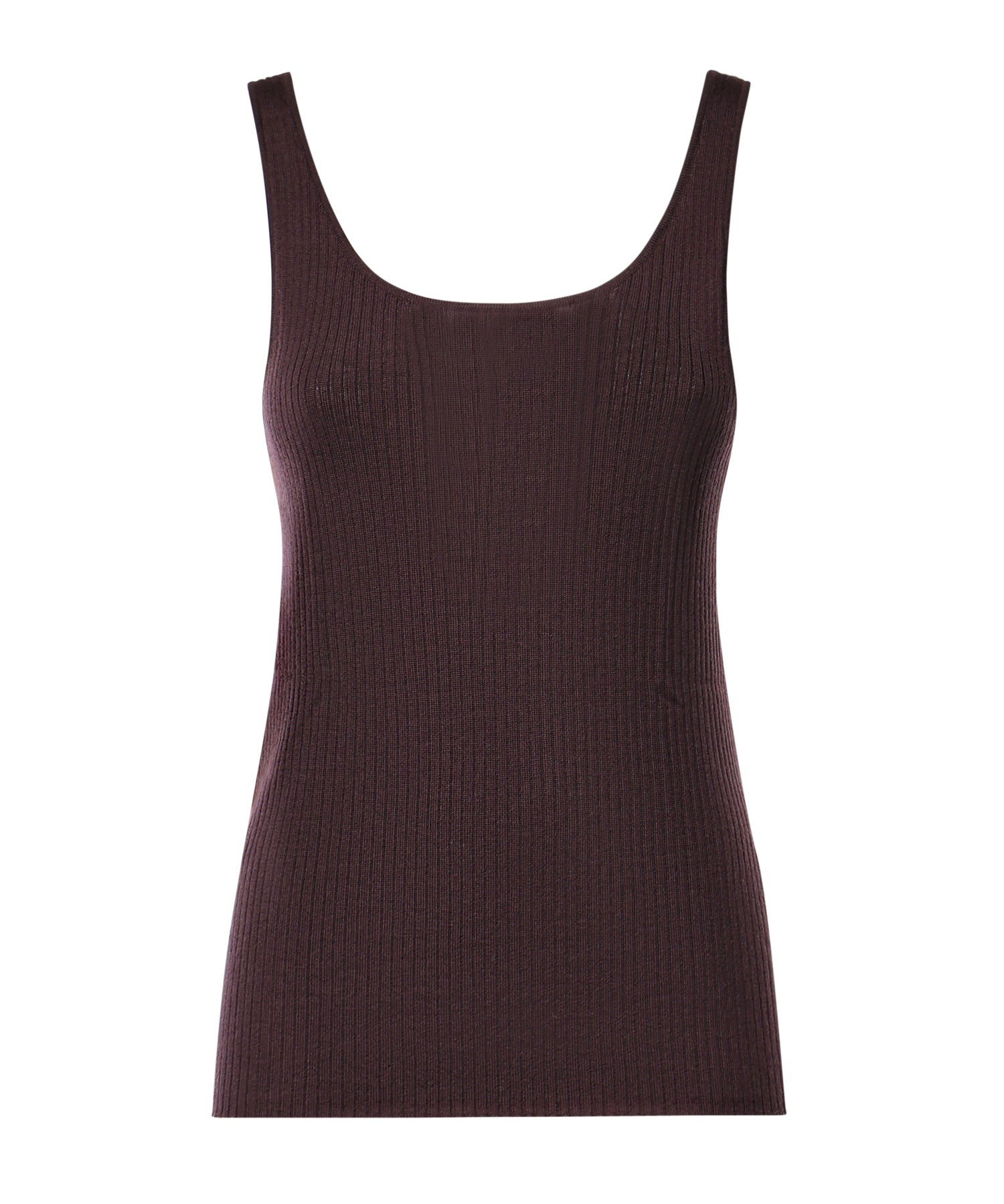 Canotta in lana a costine 107376 A3FYW63 PINKO 
