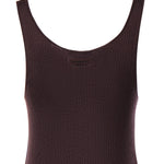 Canotta in lana a costine 107376 A3FYW63 PINKO 