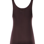 Canotta in lana a costine 107376 A3FYW63 PINKO 