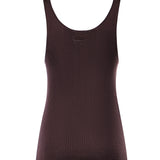 Canotta in lana a costine 107376 A3FYW63 PINKO 