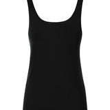 Canotta in lana a costine<BR/> 107376 A3FYZ99 PINKO 
