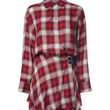 Abito check in viscosa 107381 A3HJRZ5 PINKO 