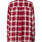 Camicia over con motivo check 107383 A3HJRZ5 PINKO 