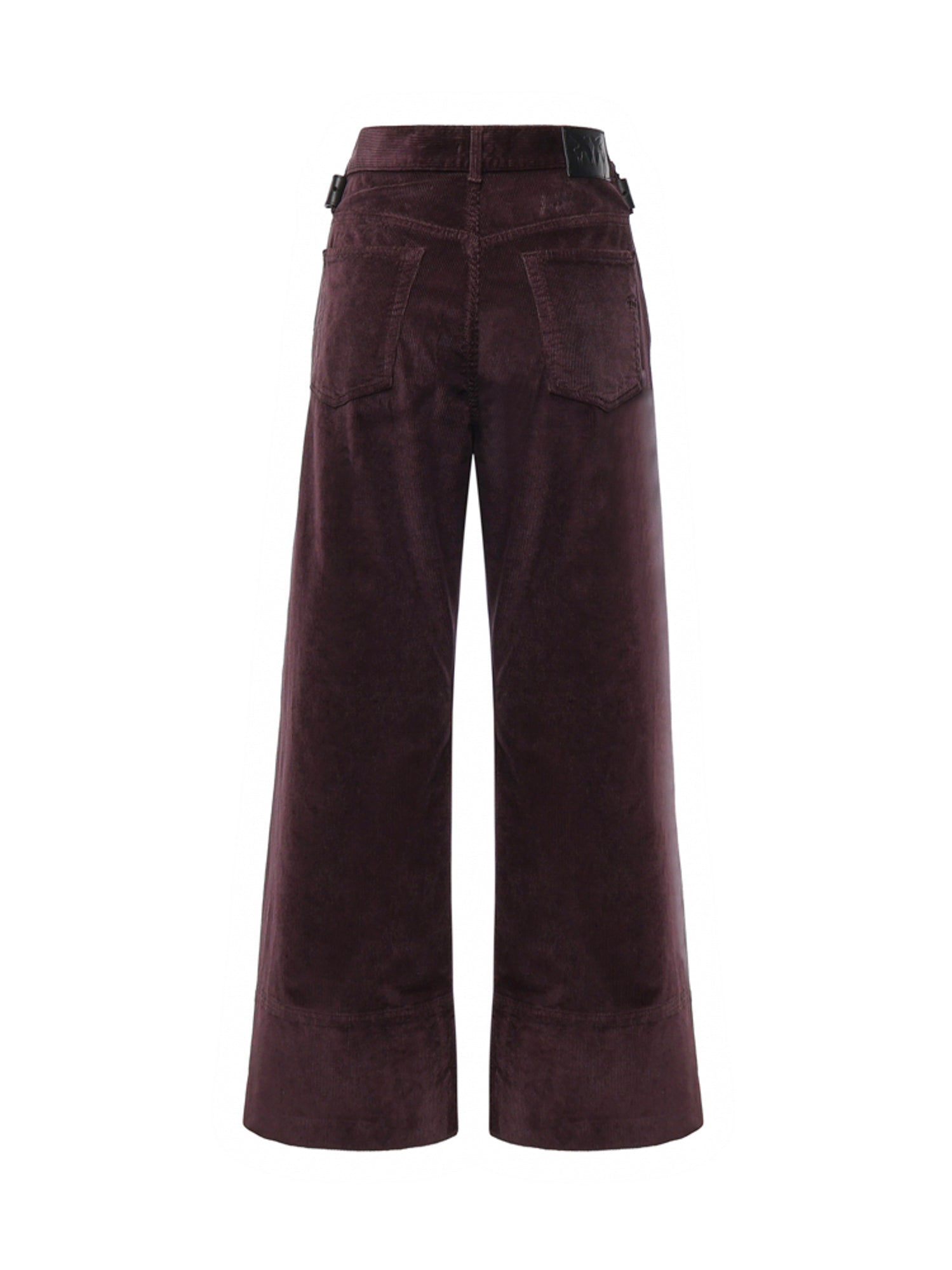 Pantaloni Cyntia cropped in velluto 107418 A3HFRR7 PINKO 