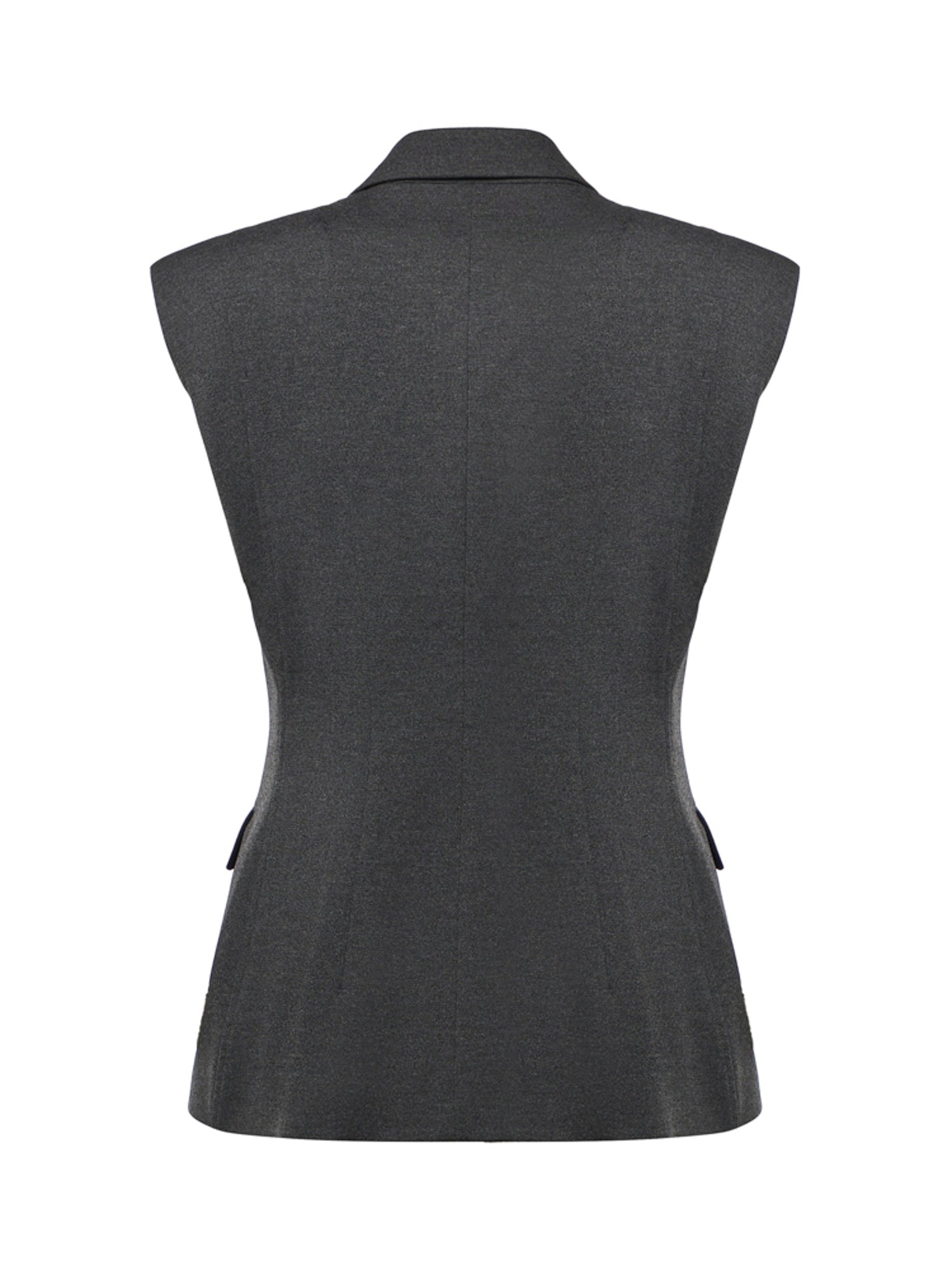 Giacca gilet monopetto in misto viscosa 107424 A3AHI76 PINKO 