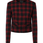 Giacca in tweed check 107432 A3GNZR4 PINKO 