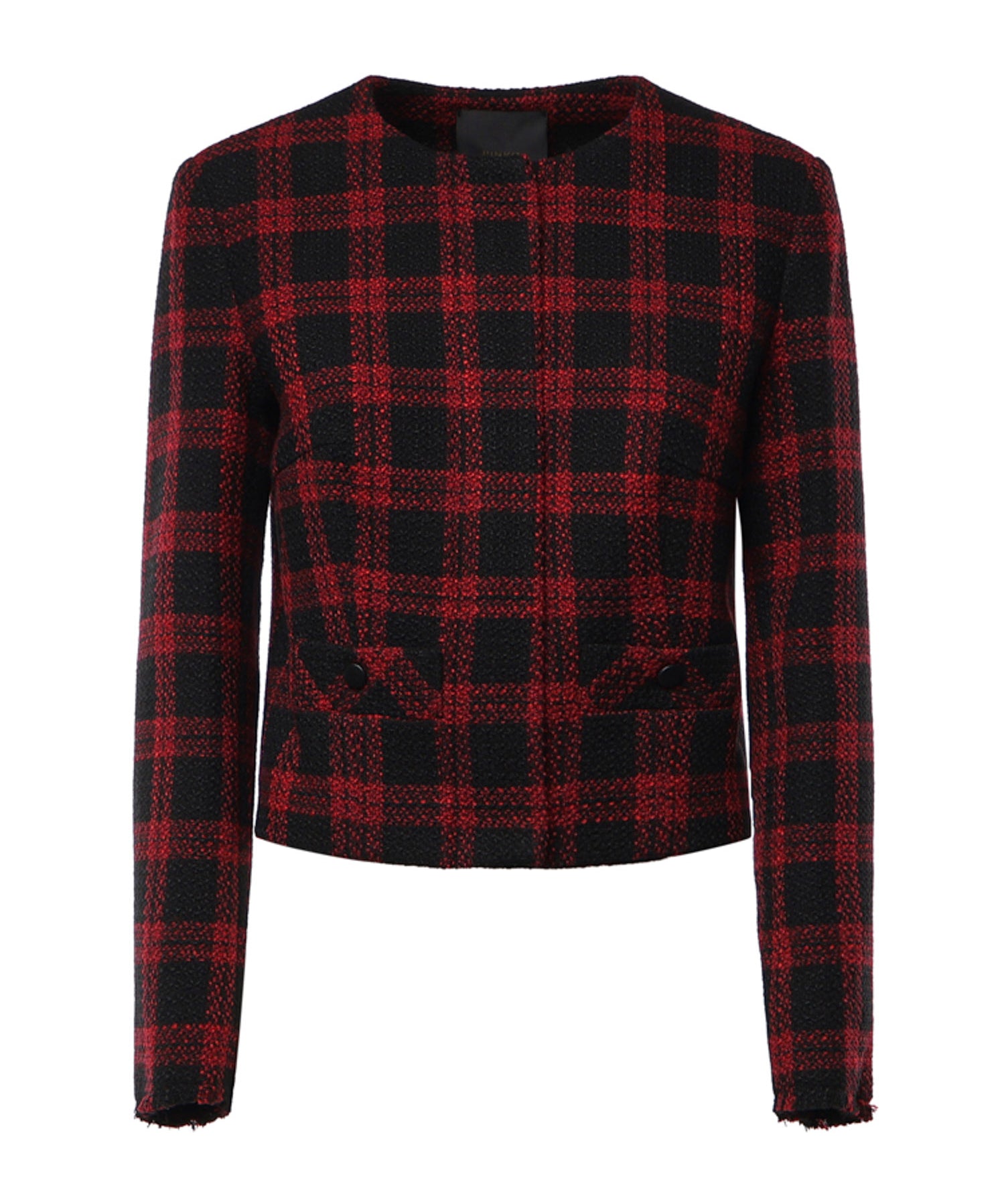 Giacca in tweed check 107432 A3GNZR4 PINKO 