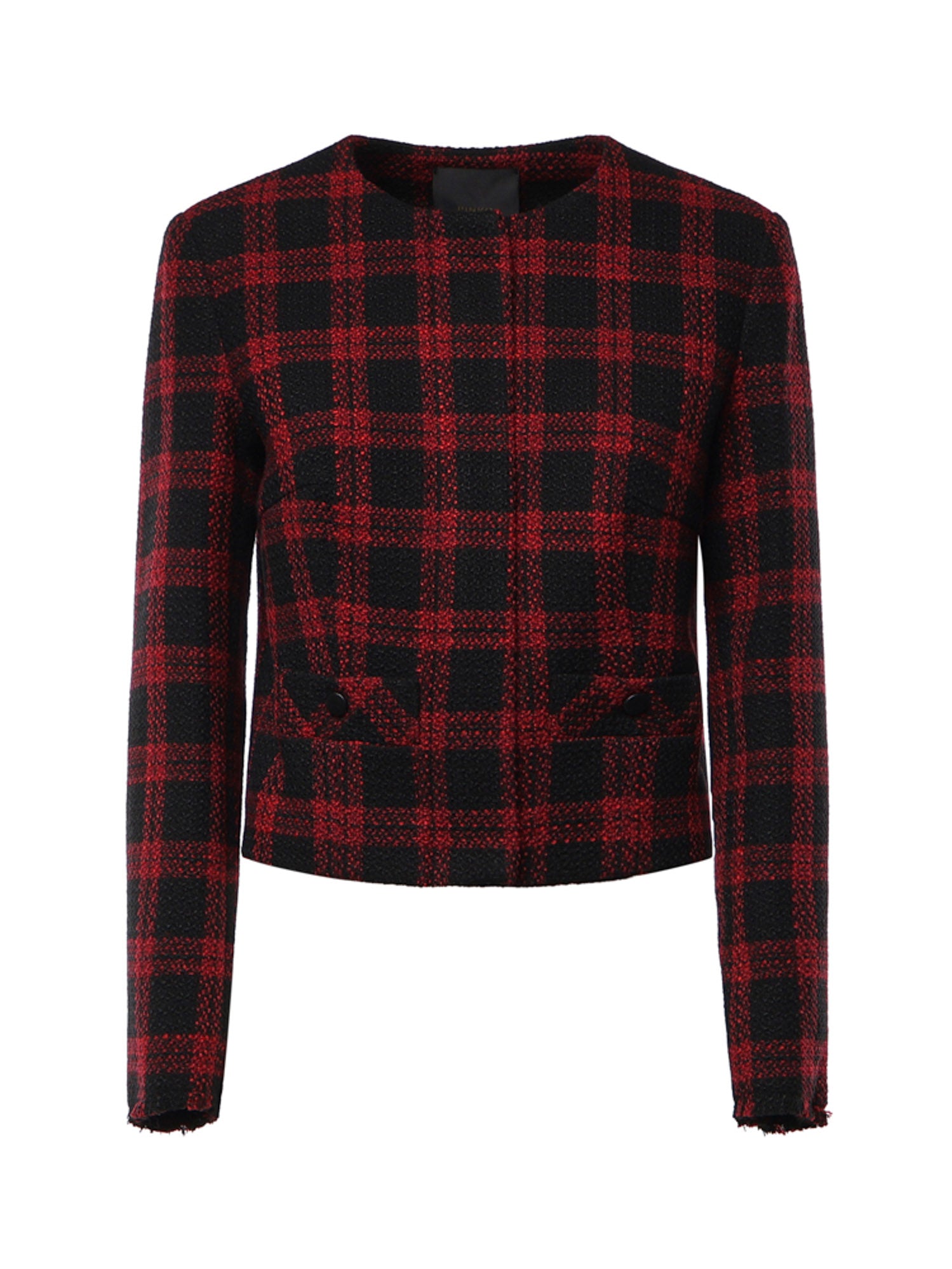 Giacca in tweed check 107432 A3GNZR4 PINKO 