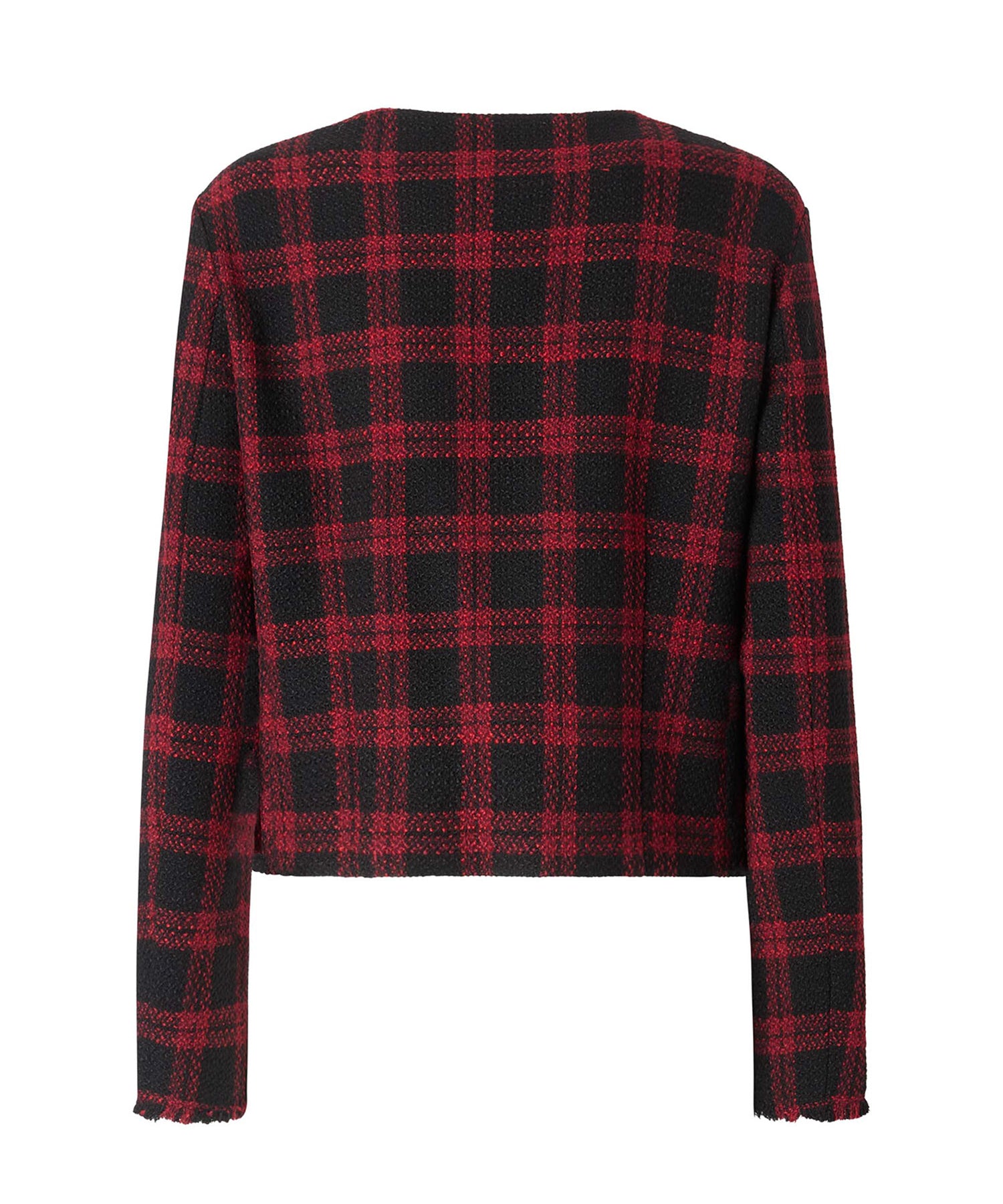 Giacca in tweed check 107432 A3GNZR4 PINKO 
