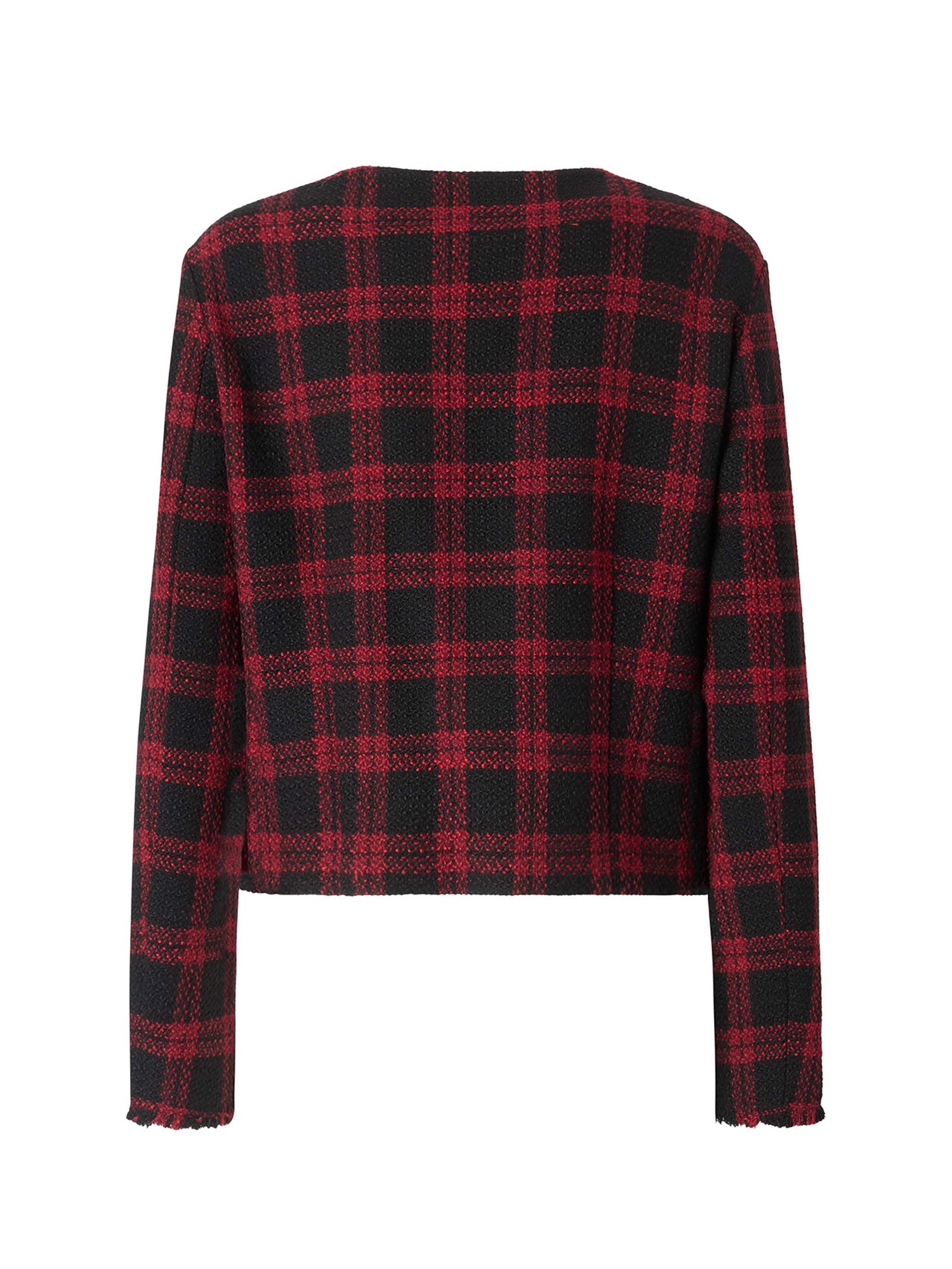 Giacca in tweed check 107432 A3GNZR4 PINKO 