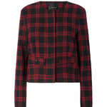 Giacca in tweed check 107432 A3GNZR4 PINKO 