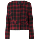 Giacca in tweed check 107432 A3GNZR4 PINKO 