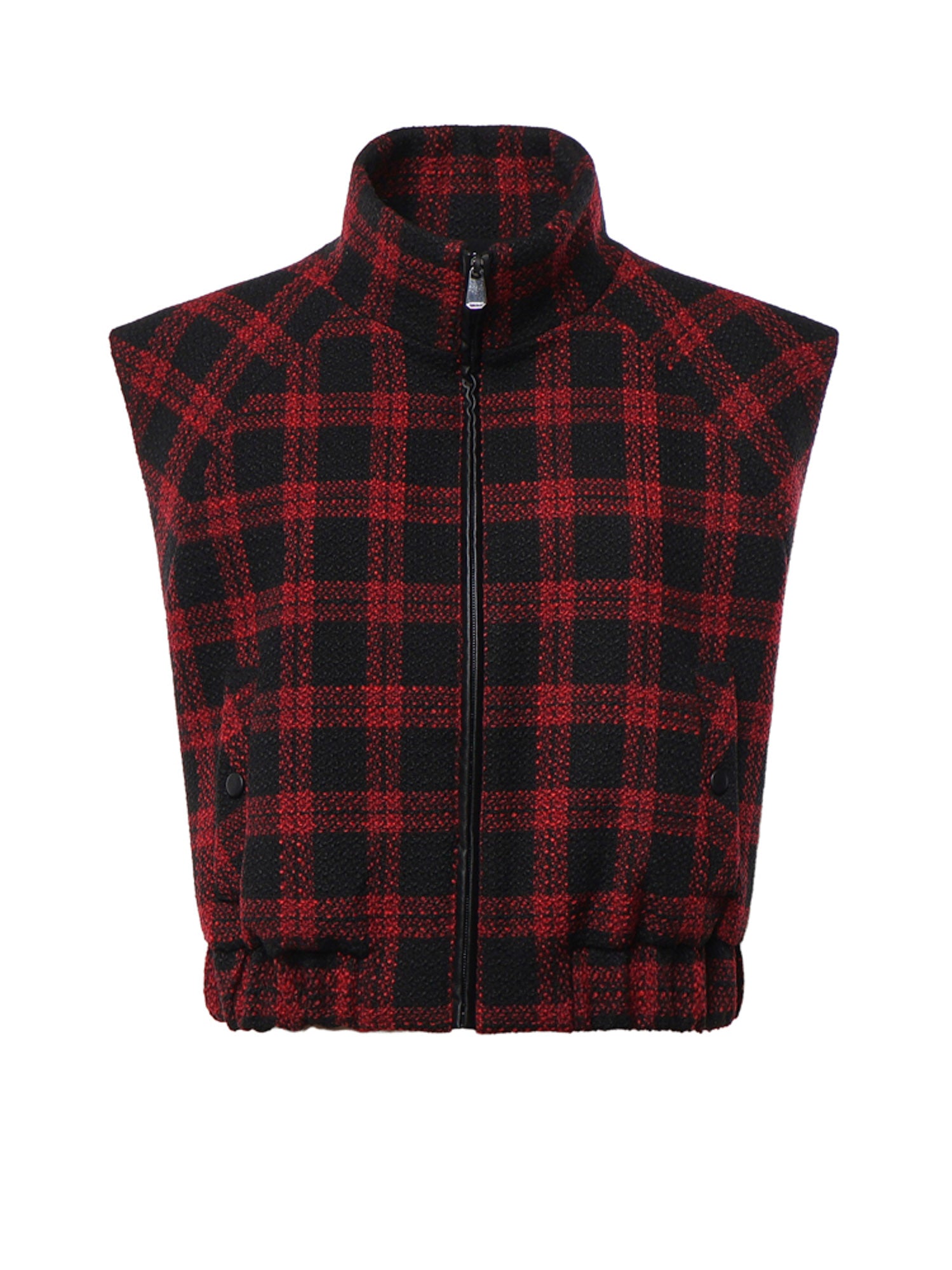 Gilet in tweed check 107440 A3GNZR4 PINKO 