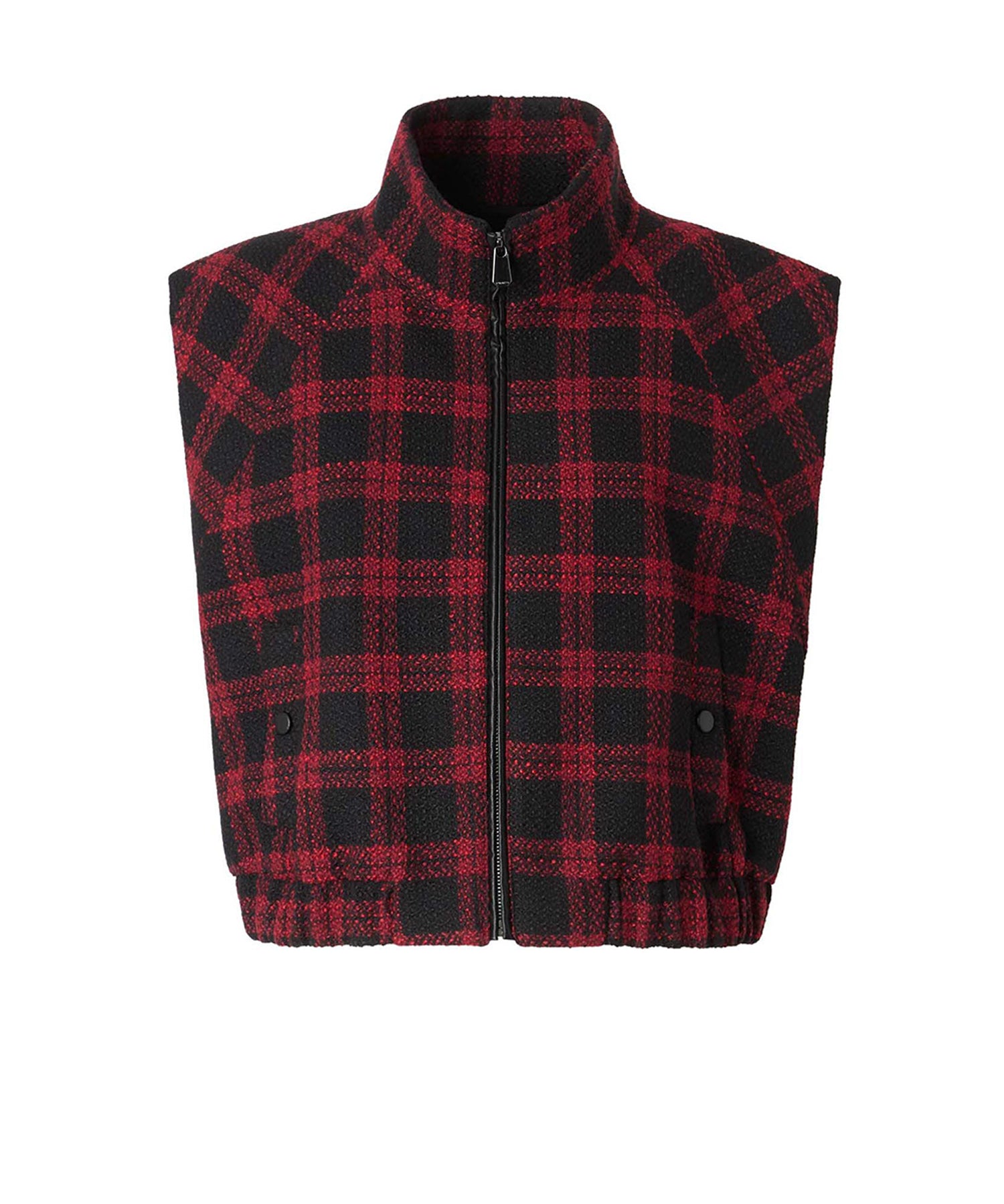 Gilet in tweed check 107440 A3GNZR4 PINKO 