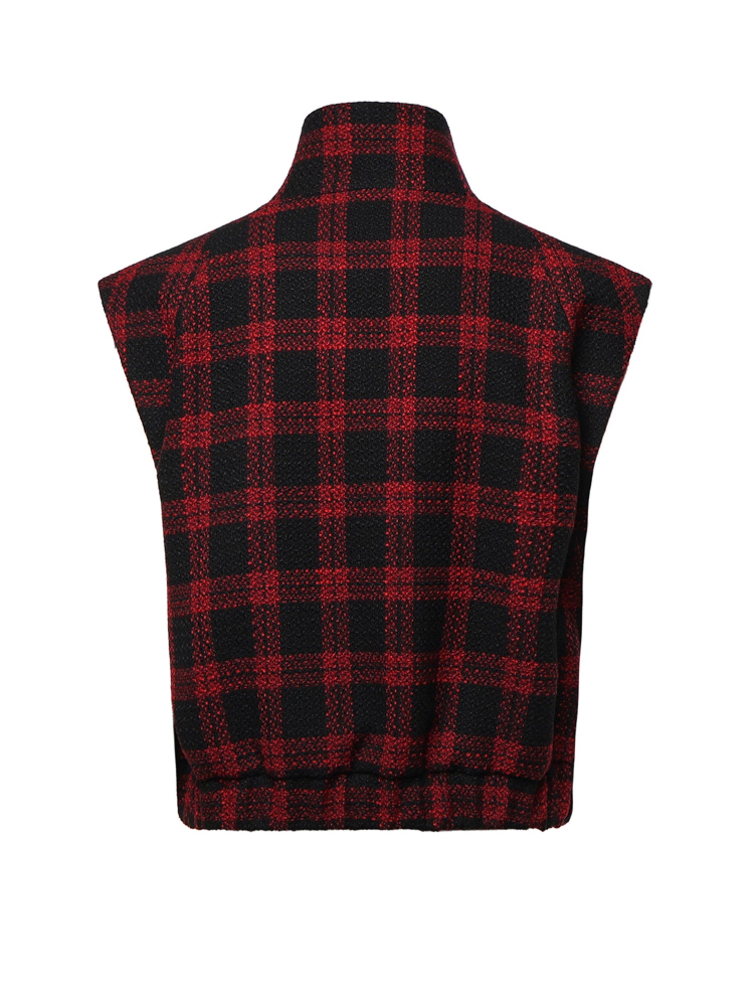 Gilet in tweed check 107440 A3GNZR4 PINKO 