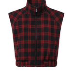 Gilet in tweed check 107440 A3GNZR4 PINKO 