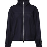 Bomber in flanella di lana 107444 A3Q5F92 PINKO 