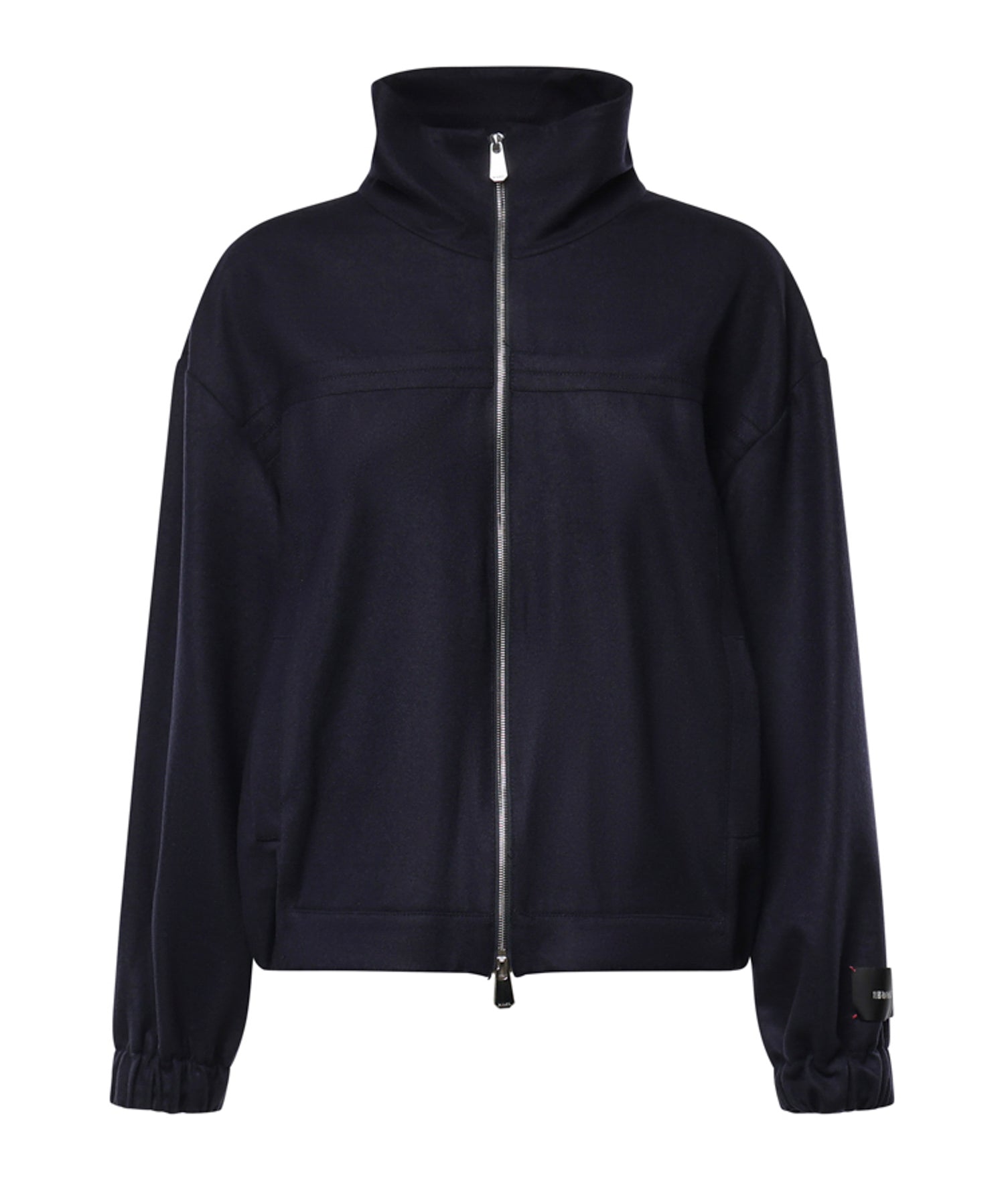 Bomber in flanella di lana 107444 A3Q5F92 PINKO 
